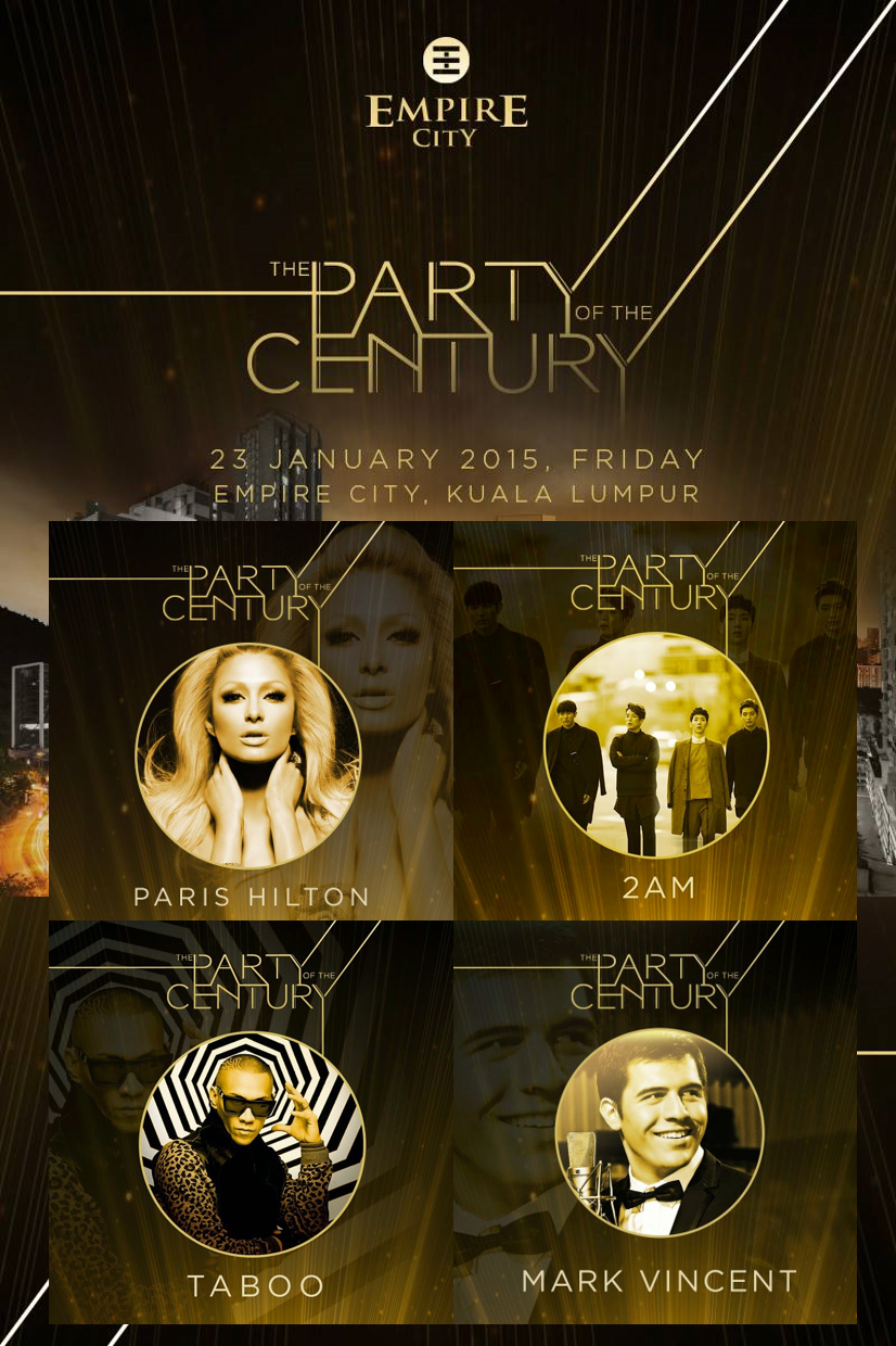 The Party of the Century — Empire City 2015