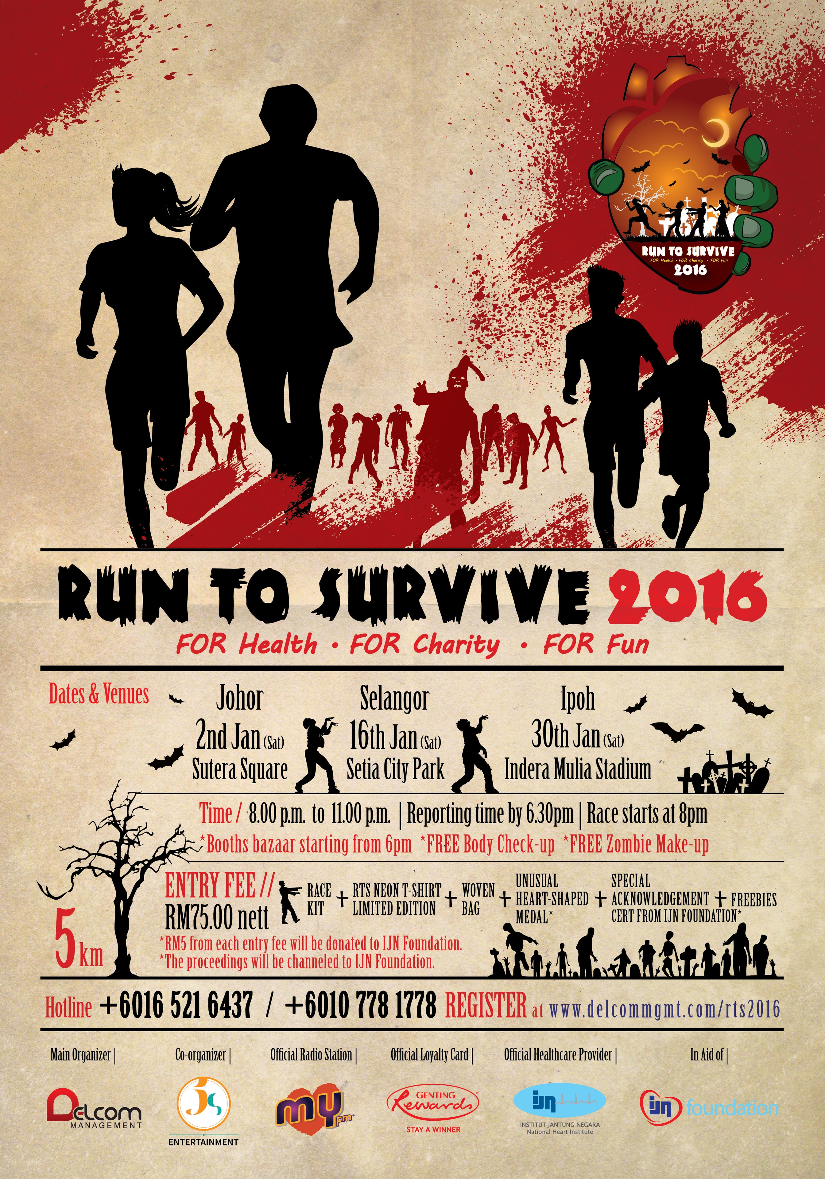 Run to Survive 2016 — For Health, For Charity, For Fun